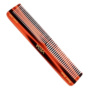 vega handcrafted graduated dressing comb for men amp women detangling daily grooming  made from cellulose acetate non-petroleum based material from plant small india39s no1 hair comb brand hmc-26d