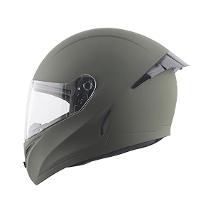 vega voyager full face motorcycle helmet with lightweight shell shock absorbing liner comfortable interior ventilated fit aerodynamic build and trendy anthracite finish anthracite-l