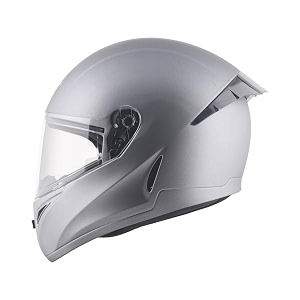 vega voyager full face motorcycle helmet with matte shell lightweight build shock absorbing liner comfortable interior ventilated fit and trendy dull anthracite finish dull anthracite-l