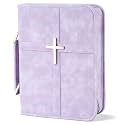 Vegan Leather Bible Cover Case, Bible Bag for Men Women, Gift Box Packaging
