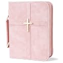 Vegan Leather Bible Cover Case, Bible Bag for Men Women, Gift Box Packaging