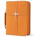 Vegan Leather Bible Cover Case, Bible Bag for Men Women, Gift Box Packaging
