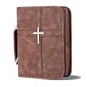 Vegan Leather Bible Cover Case, Bible Bag for Men Women, Gift Box Packaging