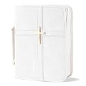 Vegan Leather Bible Cover Case, Bible Bag for Men Women, Gift Box Packaging