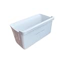 Vegetable Box For Fridge Basket Compatible With Whirlpool Single door 190 To 200 Liter Refrigerator Non-Transparent White Plastic Part Code W10418585