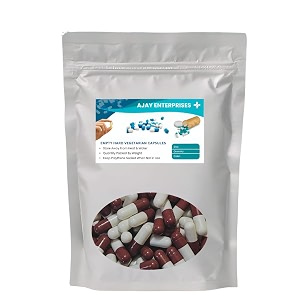 vegetarian empty capsules size 0 500 mg pack of 1000 maroon white size 0 500 mg