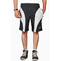 VEGO Mens Black Cotton Shorts Bermuda Half