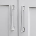 VEHCIL 10 Pack Brushed Nickel Cabinet Pulls,5 Inch(128mm) Kitchen Cabinet Handles, Drawer Pulls Handles for Kitchen Cabinets Hardware Cupboard Closet Bathroom Dresser, Solid Zinc Alloy