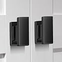 VEHCIL 20 Pack Square Matte Black Kitchen Cabinet Knobs Black Drawer Dresser Knobs Cabinet Handles for Cupboard Closet Bathroom Kitchen Cabinet Hardware,Solid Zinc Alloy