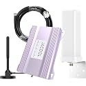 Truck &amp; RV Cell Phone Signal Booster – Boost 5G &amp; 4G LTE for Long Haul Vehicles (Band 2/4/5/12/13/17/25/66), FCC Approved Mobile Cellular Repeater for All U.S. Carriers