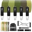 VEICK Resistance Bands with Handles, Exercise Tube Bands Set for Workouts