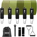 VEICK Resistance Bands with Handles, Exercise Tube Bands Set for Workouts