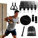 VEICK Resistance Bands with Handles, Exercise Tube Bands Set for Workouts