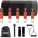 VEICK Resistance Bands, Exercise Bands, Workout Bands, Resistance Bands for Working Out with Handles for Men and Women, Exercising Bands for Fitness Weights Work Out at Home