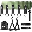 VEICK Resistance Bands, Exercise Bands, Workout Bands, Resistance Bands for Working Out with Handles for Men and Women, Exercising Bands for Fitness Weights Work Out at Home