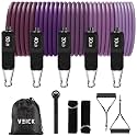 VEICK Resistance Bands with Handles, Exercise Tube Bands Set for Workouts
