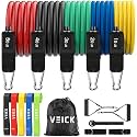 VEICK Resistance Bands with Handles, Exercise Tube Bands Set for Workouts