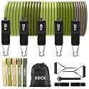 VEICK Resistance Bands, Exercise Bands, Workout Bands, Resistance Bands for Working Out with Handles for Men and Women, Exercising Bands for Fitness Weights Work Out at Home
