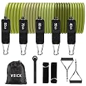 VEICK Resistance Bands with Handles, Exercise Tube Bands Set for Workouts