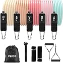 VEICK Resistance Bands with Handles, Exercise Tube Bands Set for Workouts