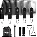 VEICK Resistance Bands with Handles, Exercise Tube Bands Set for Workouts