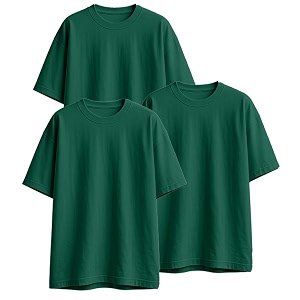 Veirdo 100 Pure Cotton Drop Shoulder Oversized