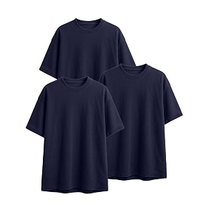 Veirdo 100 Pure Cotton Drop Shoulder Oversized