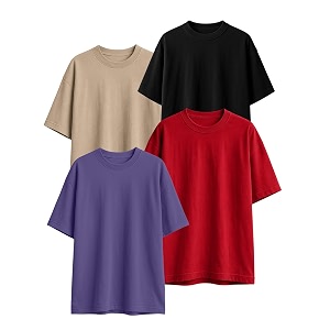 Veirdo 100 Pure Cotton Oversized Baggy Fit
