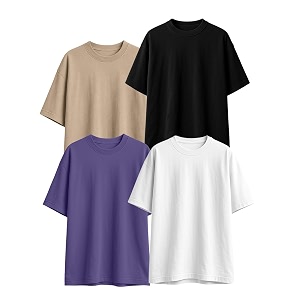 Veirdo 100 Pure Cotton Oversized Baggy Fit