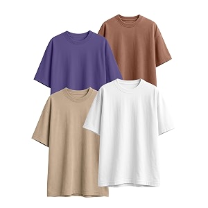 Veirdo 100 Pure Cotton Oversized Baggy Fit