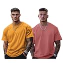Veirdo 100 Pure Cotton Oversized Solid T-Shirt