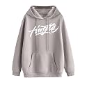 Veirdo® Cotton Fleece Oversized Fit Black, Grey, Green, Blue & Orange Cool & Latest Aesthetic Hustle Monster Graphic Printed Full Sleeve Hoodie for Men
