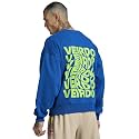 Veirdo Cotton Polly Fleece Oversized Fit Blue