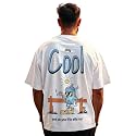 Veirdo Men39s Cotton Oversized Fit Oversized Baggy