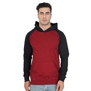 Veirdo Mens Regular Fit Cotton Sweatshirt Hoodie