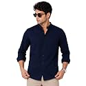 Veirdo Men39s Stylish Solid Casual Shirt 