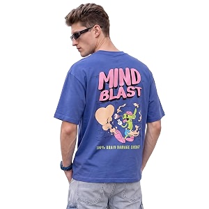 Veirdo Men Bold Front Back Printed