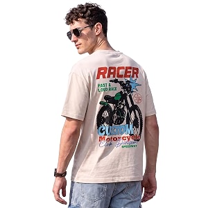 Veirdo Men Bold Front Back Printed