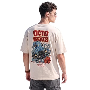 Veirdo Men Bold Front Back Printed