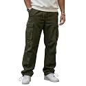 Veirdo Mens Baggy Cargo Oversized Pants with