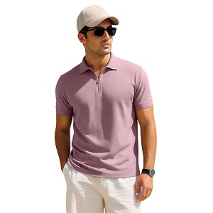 Veirdo Mens Cotton Pique Polo Premium