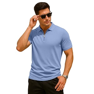 Veirdo Mens Cotton Pique Polo Premium