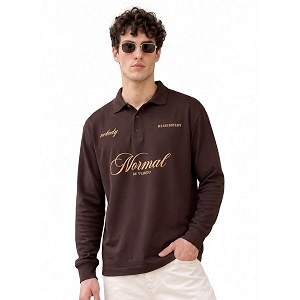 Veirdo Mens Loopknit Cotton Oversized Baggy Fit