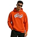 Veirdo Polycotton Spun Oversized Fit Hooded Sweatshirt