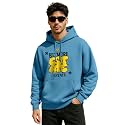 Veirdo Polycotton Spun Oversized Fit Hooded Sweatshirt