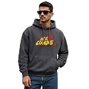 Veirdo Polycotton Spun Oversized Fit Hooded Sweatshirt