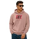 Veirdo Polycotton Spun Oversized Fit Hooded Sweatshirt