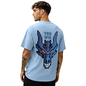 Veirdo Pure Cotton Oversized Baggy Fit Drop