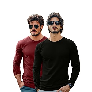 Veirdo Pure Cotton Round Neck Regular Fit