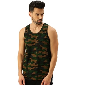 Veirdo Pure Cotton Scoop Neck Regular Fit